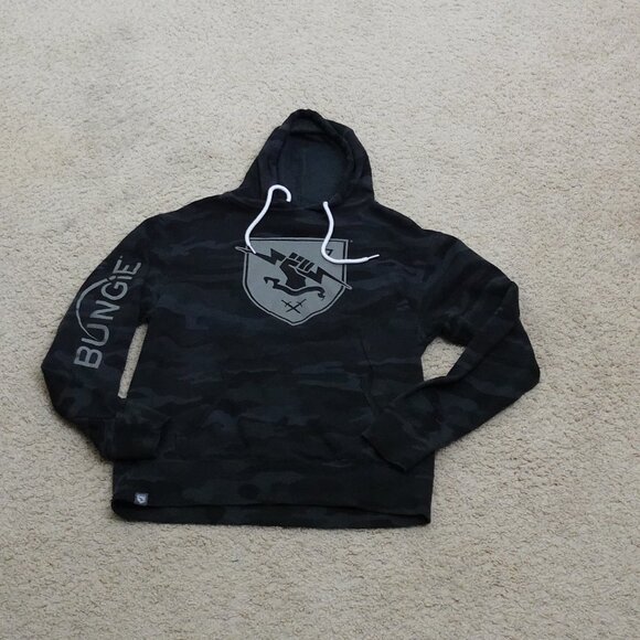 Bungie Shirts Medium Bungie Video Game Company Hoodie Camo